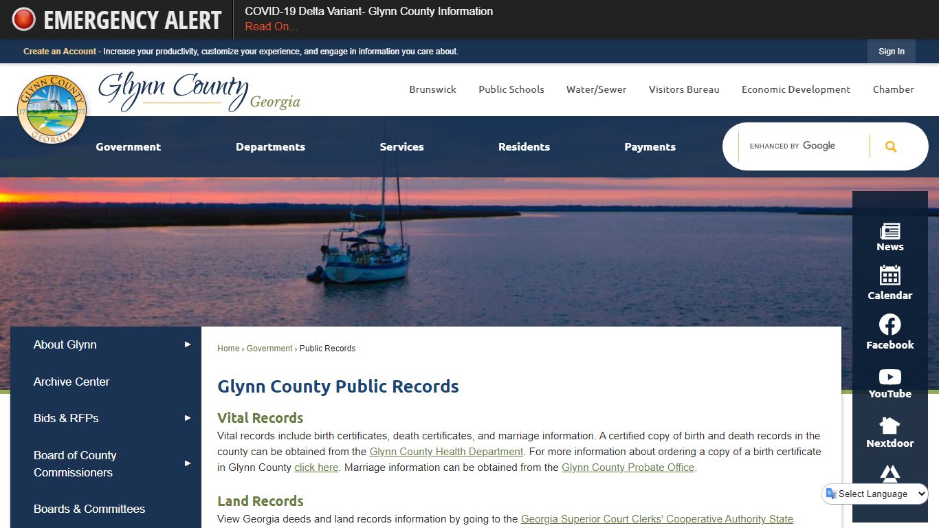 Glynn County Public Records